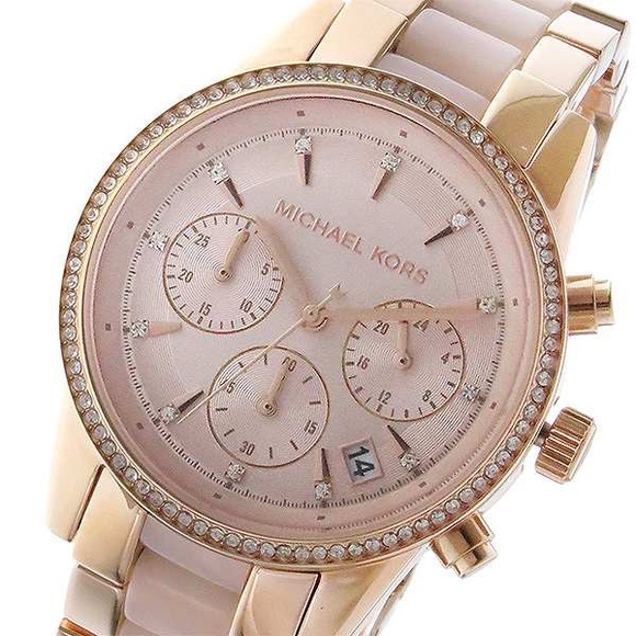 Michael Kors Ritz Chronograph Watch - Picture 2 of 8